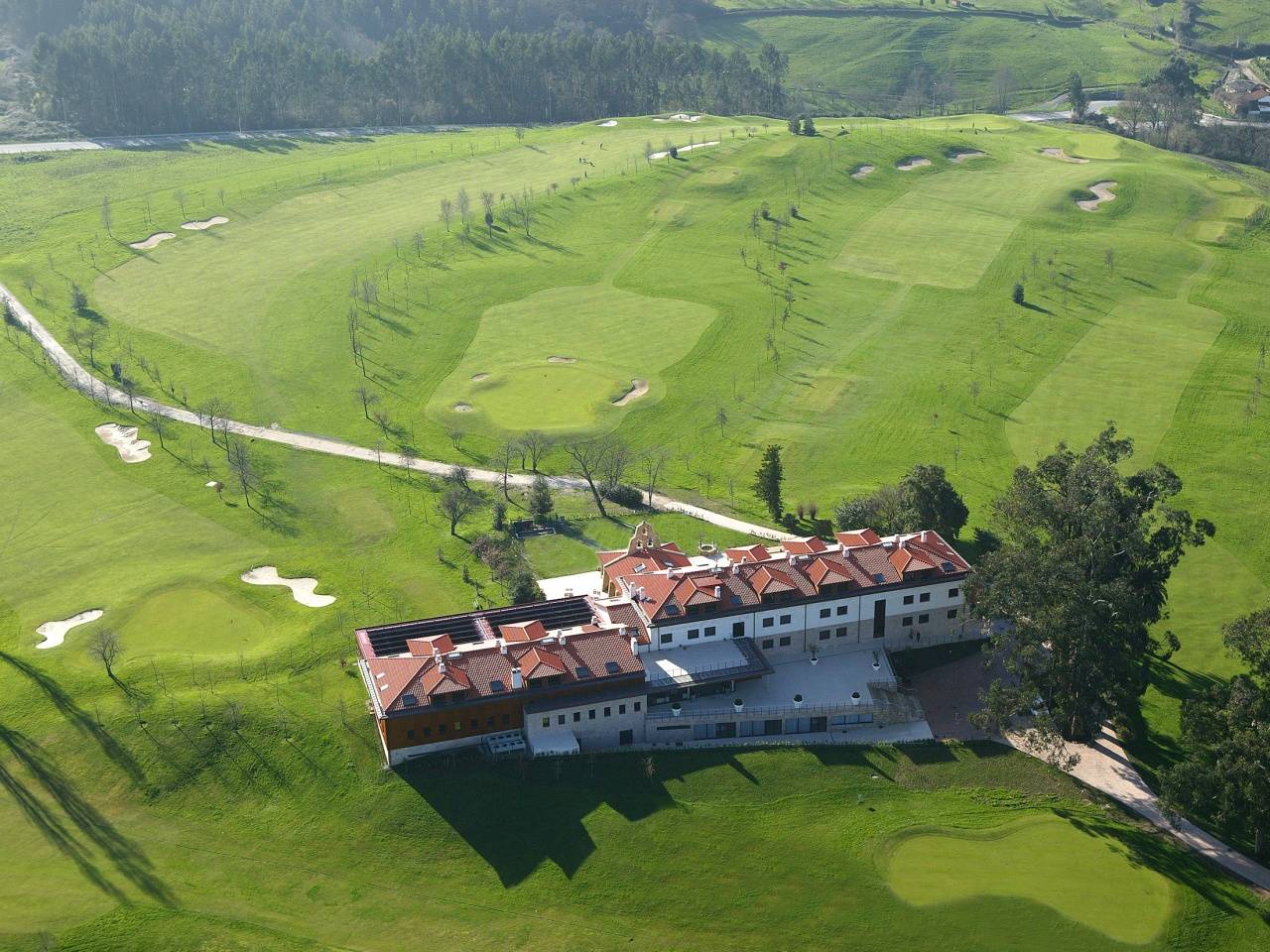 Campo Municipal de Golf La Llorea in Gijón, Asturias